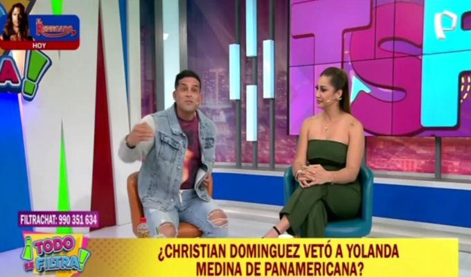 Christian Domínguez hace revelación sobre Karla Tarazona: “Eres muy violenta”