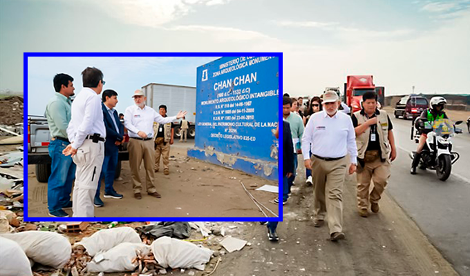 Chan Chan: Ministerio de Cultura coordina intervención inmediata ante deterioro del entorno