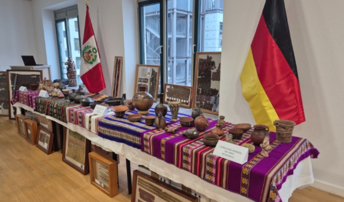 Perú recupera 262 piezas culturales prehispánicas en Alemania