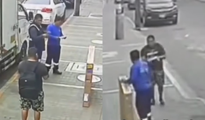 Miraflores: mujer compra televisor por Internet y repartidor se la entrega a sujeto desconocido