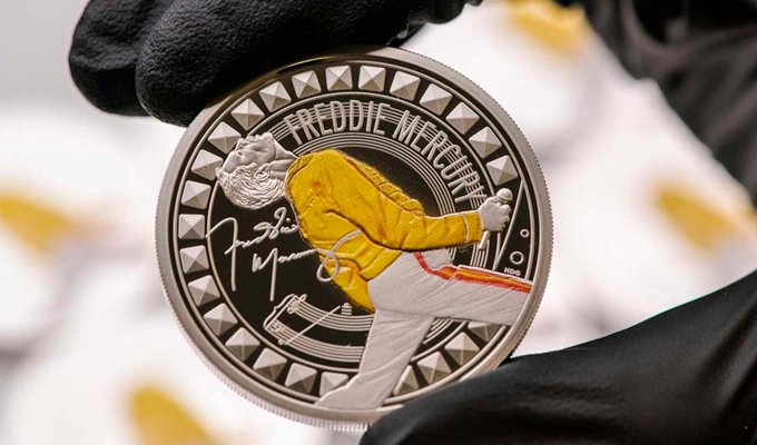 Reino Unido rinde tributo a Freddie Mercury con una moneda conmemorativa