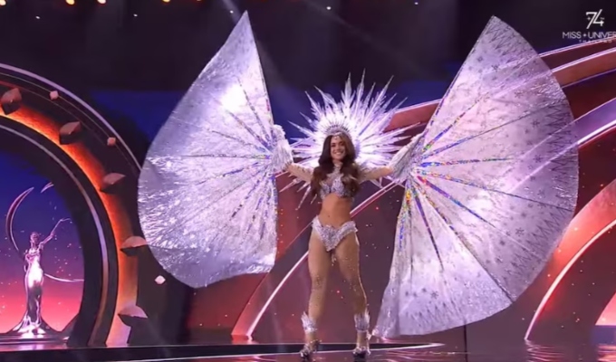 Karla Bacigalupo en Miss Universo 2025: deslumbra con un traje inspirado en el Huascarán