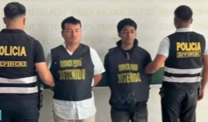 Piura: Detienen a dos integrantes de peligrosa banda “Los Chuckys del Norte”