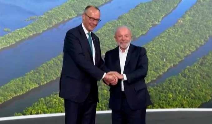 Canciller alemán incomoda a Brasil con comentario tras la COP30