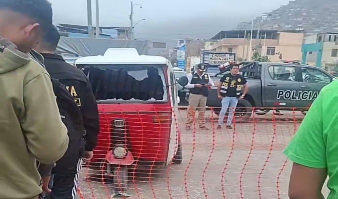 ¡Terror en VMT!: sicarios asesinan a mototaxista y atacan a serenos