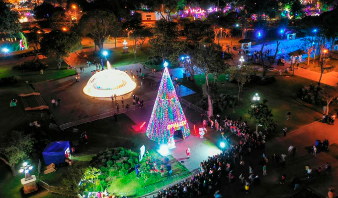 El Circuito Mágico del Agua realizará el encendido del árbol navideño interactivo