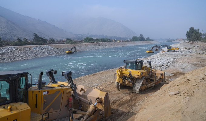 Gobierno intervendrá en 26 nuevos puntos críticos del río Rímac en beneficio de más de 57 mil habitantes