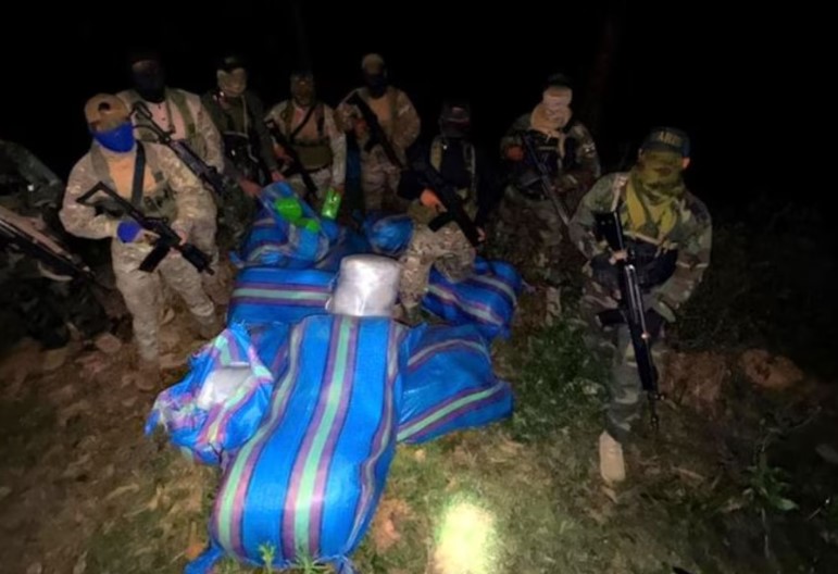 Fuerzas Armadas y Policía incautan más de 200 kilos de droga en el Vraem