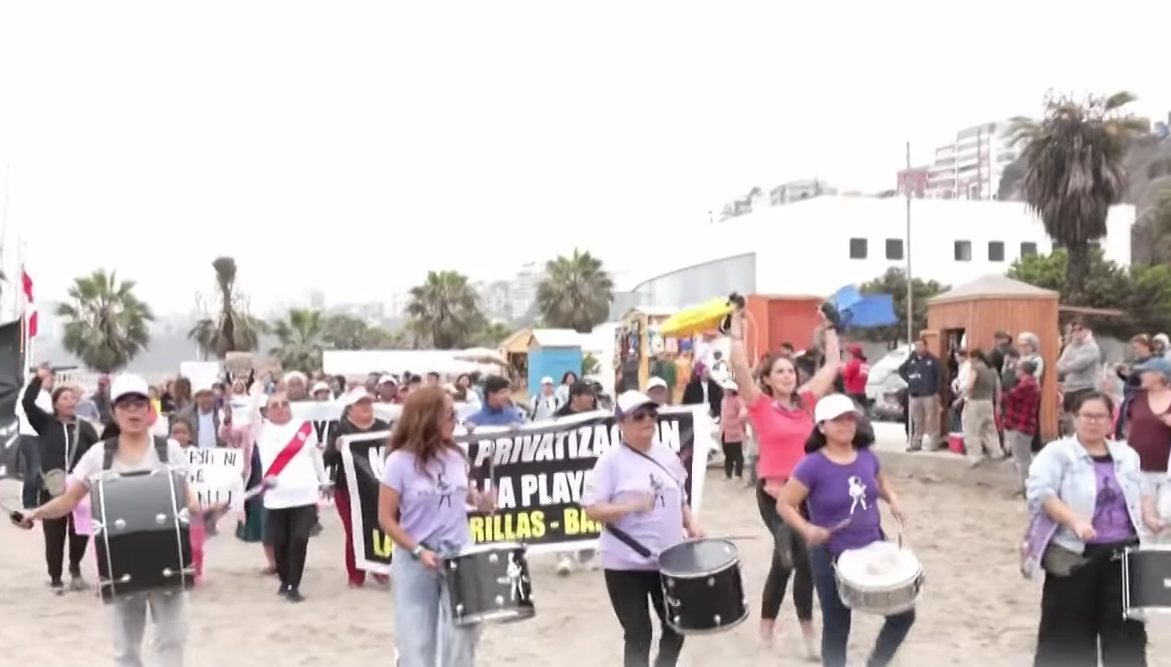 Barranco: vecinos protestan contra proyecto para construir mall y casino en playa “Las Sombrillas”