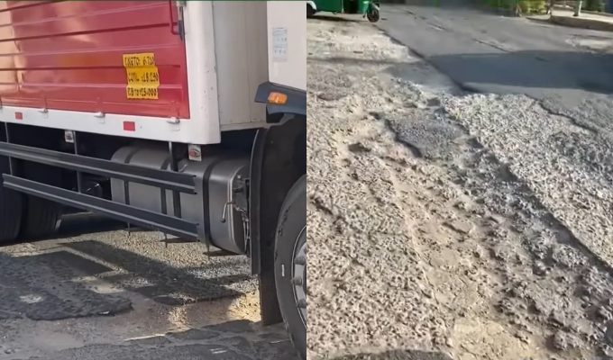 Pistas con huecos: conductores enfrentan daños vehiculares y riesgo de accidentes en principales vías