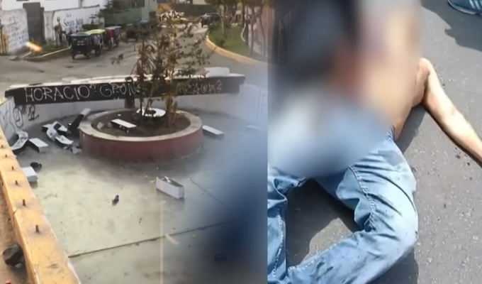 Enfrentamiento entre barristas deja tres heridos en La Victoria frente a la comisaría del Pino