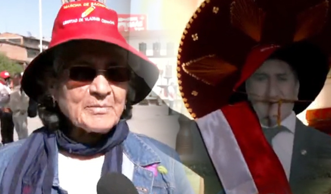 La mamá de Cerrón entra en campaña: investigada por lavado quiere una marcha de sacrificio por su hijo