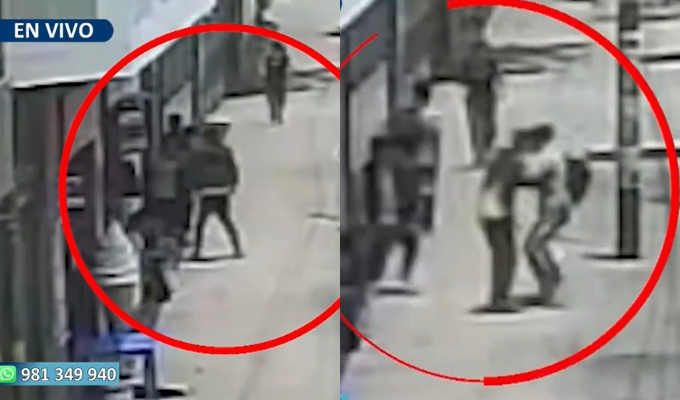 Sujeto acuchilla a escolar frente a colegio en SJL: sería segundo ataque contra menores de edad