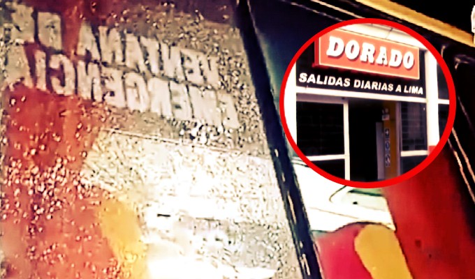 La Libertad: atacan a balazos un bus con pasajeros en la Panamericana Norte