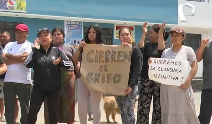 Vecinos de Mi Perú piden cierre definitivo de grifo tras fuga de gas
