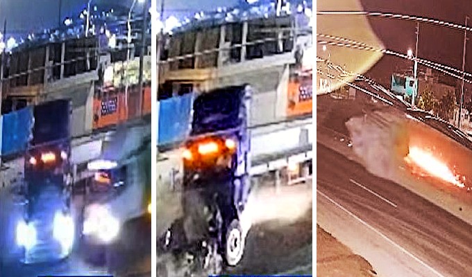 Tragedia en carretera: camión cargado de tubérculos impacta contra trailer