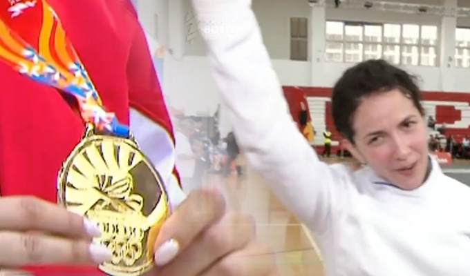Peruana María Luisa Doig obtiene el oro en esgrima en los Juegos Bolivarianos Ayacucho-Lima 2025