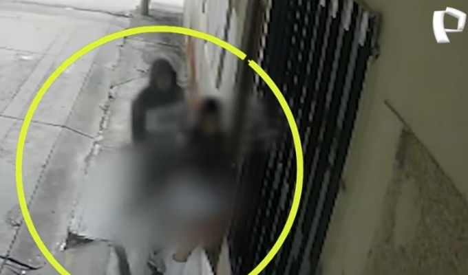 Cajamarca: sujeto intenta raptar a joven en la puerta de su casa y huye al ser descubierto