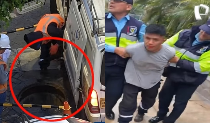 Cae banda de 'robacables' en Miraflores: se llevaban cobre haciéndose pasar por técnicos de telefonía