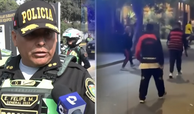 Municipalidad de Miraflores y la PNP toman medidas por presencias de hinchas de Palmeiras y Flamengo