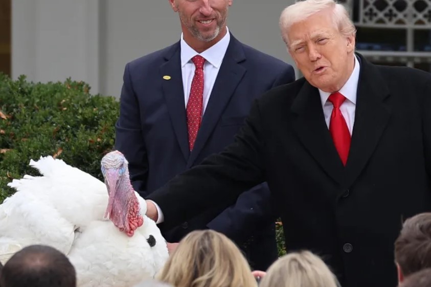 ¿Por qué Donald Trump indultó a dos pavos en la Casa Blanca?