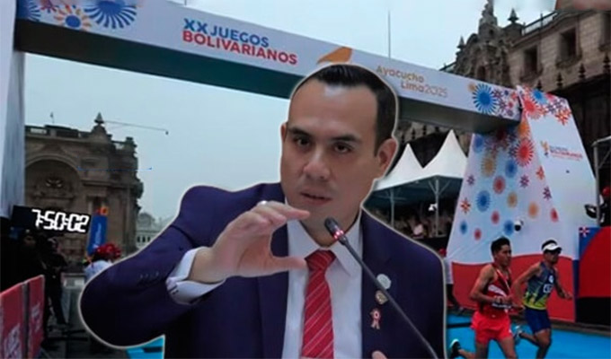Presidente Jerí manifestó su incomodidad por deficiencias en la organización de los Bolivarianos
