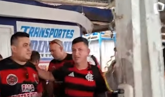Iquitos: hinchas de Flamengo llegan para la final de la Copa Libertadores ante Palmeiras