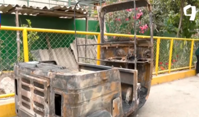 Mototaxistas en la mira: siete unidades incendiadas por extorsionadores en Independencia