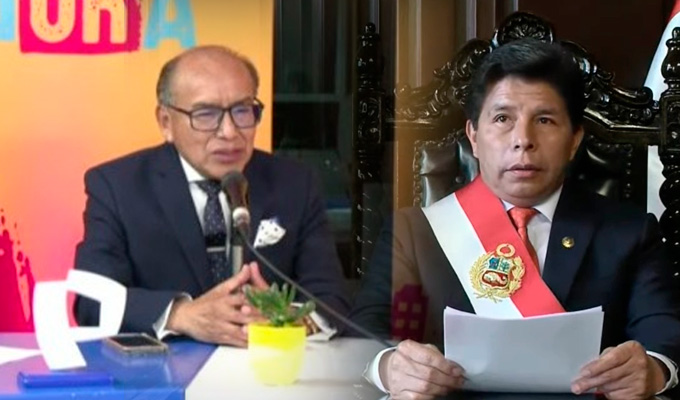 Javier Aguirre tras sentencia de Pedro Castillo: “Cometió rebelión en flagrancia”