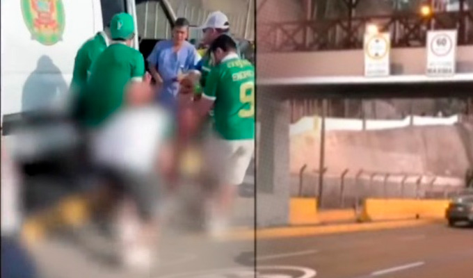 Tragedia en Barranco: hincha de Palmeiras muere tras choque de ‘mirabus’ contra puente peatonal