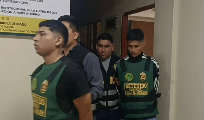 VES: capturan organización criminal que asaltaba negocios ubicados en distritos del sur de Lima