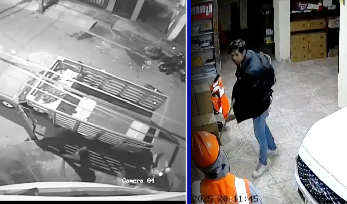 Extrabajador habría simulado reparto para robar equipos de instalación de internet en SMP