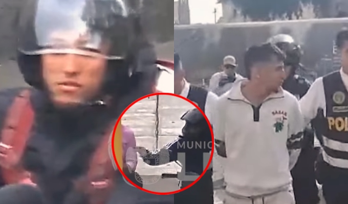 Cae falso delivery que era terror de la avenida Arequipa: integraría banda ‘Los Rápidos del Centro’