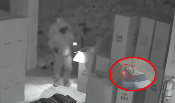 Delincuentes hacen forado y roban cajas con equipos médicos en Carapongo