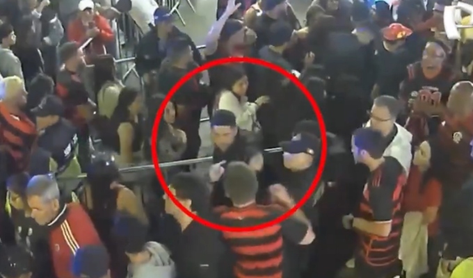 Miraflores: detienen a sujeto que robó celular a hincha brasileño durante festejos del Flamengo