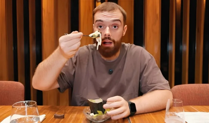 Ibai Llanos probó el ceviche de Maido y quedó fascinado: "No tengo palabras, es un 10 de 10"