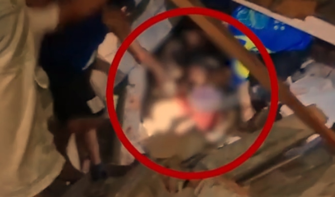 Mujer sobrevive de milagro tras ser aplastada por pared recién construida en Loreto