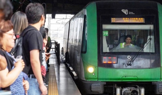 Por Navidad y Año Nuevo: aumentan frecuencia de trenes de la Línea 1 del Metro de Lima