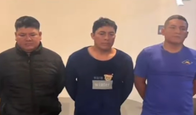 SJL: caen presuntos extorsionadores con explosivos y manuscritos de cobro de cupos