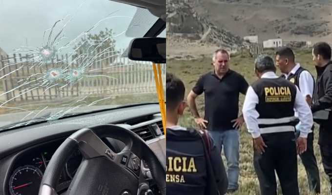 PNP evita pronunciarse tras ataque contra Rafael Belaunde: candidato inspeccionaba terrenos en Cerro Azul