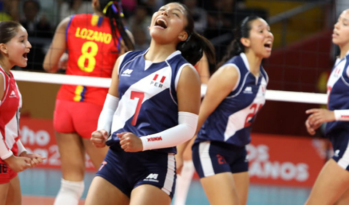 Directo a la final: Perú venció a Colombia y va por el oro del vóley bolivariano