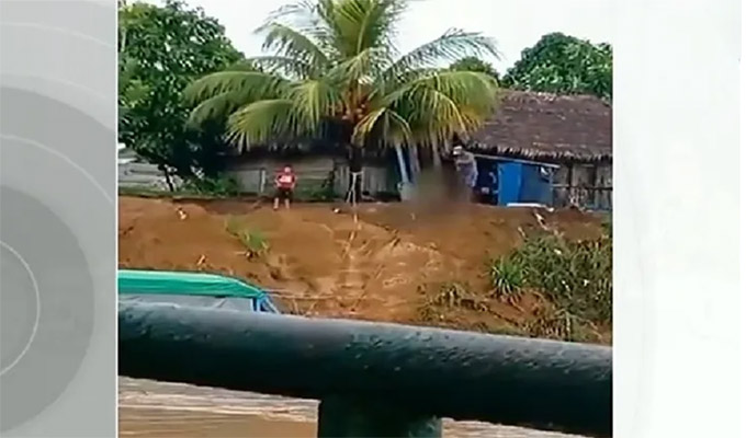 Conmoción en Loreto: intervienen furibundo padre que amarró y lanzó a su hijo al río Marañón