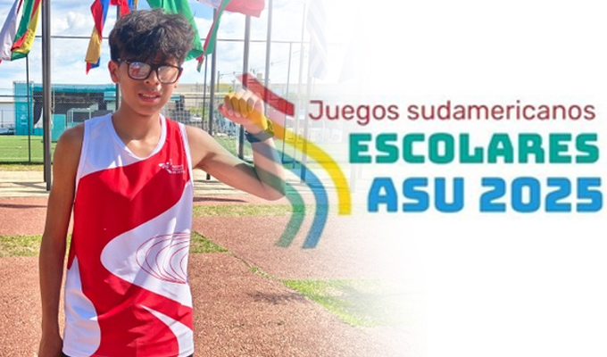 Perú logra medalla de oro en marcha atlética en los Juegos Sudamericanos Escolares Asunción 2025