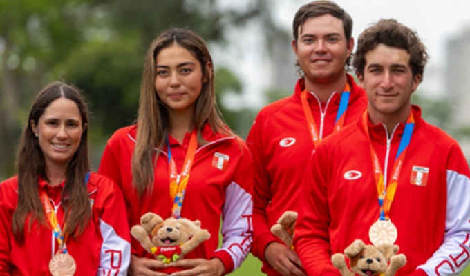 Golf nacional obtiene medallas de plata y bronce en los Juegos Bolivarianos Ayacucho – Lima 2025