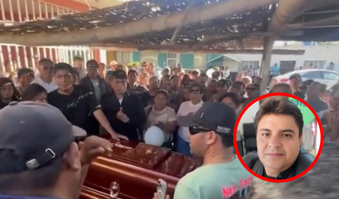 Velan restos y piden justicia por asesinato de periodista en La Libertad