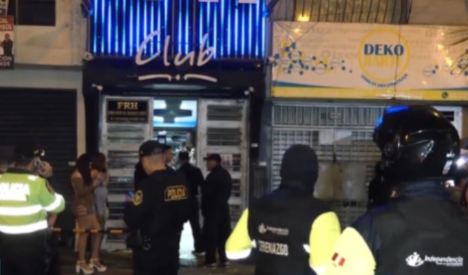 Nueve disparos y un herido: atacan discoteca ubicada a metros de comisaría de Independencia