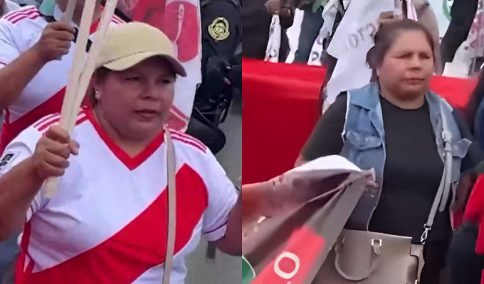 Hermana de Pedro Castillo recibe sueldo de S/4 mil del Estado, pero participa en protestas en horario laboral