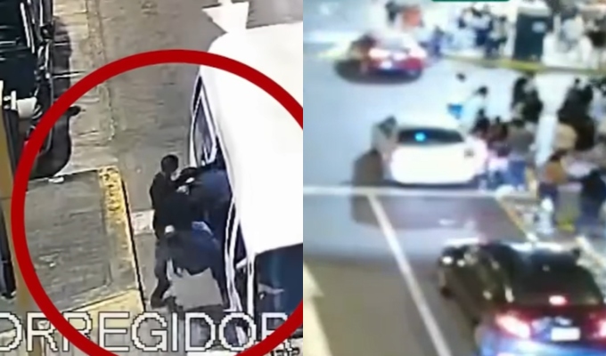 Caos en La Molina: pasajero es arrojado de combi y horas después se registra pelea masiva