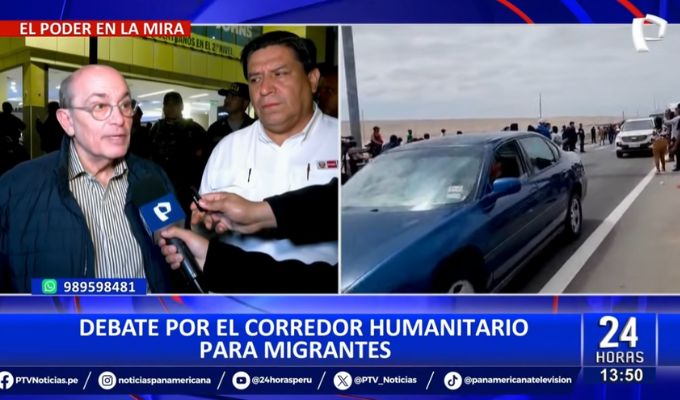 Canciller de Zela sobre corredor humanitario en frontera con Chile: "No se ha conversado"