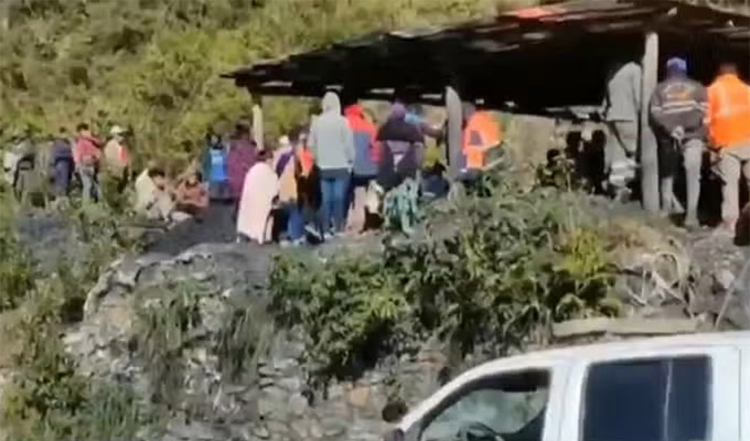 Tres mineros atrapados tras derrumbe de socavón en Cajamarca: se desconoce sus estados de salud